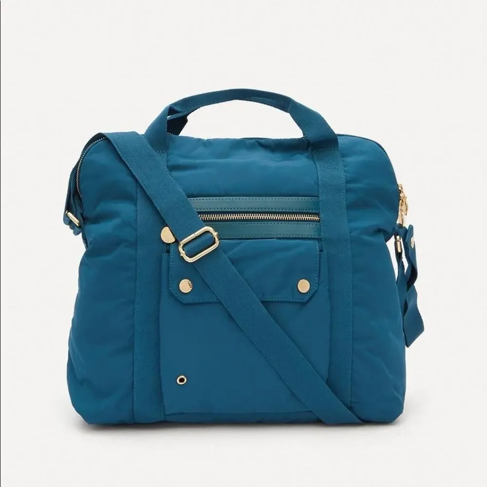 Stella McCartney Blue‎ Baby Diaper Bag with Zip Pocket